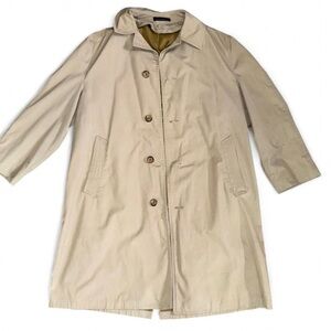 Vintage Harbor Master Tan Trench Coat